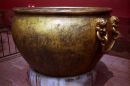 Gold covered Bronze Bowl, Forbidden City, Beijing